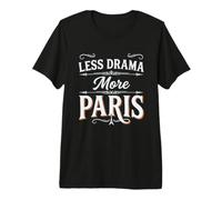 Meno Dramma più Parigi Maglietta Premium