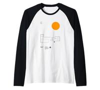Meno è Meglio - Padiglione Barcellona Architettura Minimalista Maglia con Maniche Raglan
