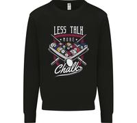 Meno Parla Più Gesso Divertente Felpa 9-Ball Per Bambini