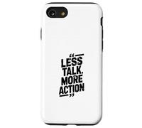 Meno parlare, più azione design ispirato al grunge Custodia per iPhone SE (2020) / 7/8