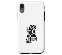 Meno parlare, più azione design ispirato al grunge Custodia per iPhone XR