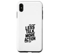 Meno parlare, più azione design ispirato al grunge Custodia per iPhone XS Max