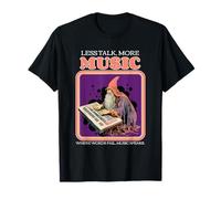 Meno Parlare più Musica - Dove Le Parole falliscono La Musica Parla Maglietta