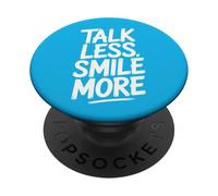 Meno parlare Più Sorridere PopSockets PopGrip Adesivo