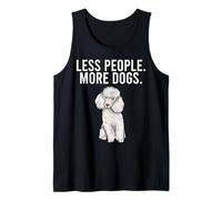 Meno Persona più Cani Cane Barbone Canotta