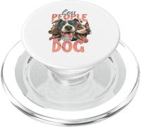 Meno persone Più cane Divertente Amante dei cani PopSockets PopGrip per MagSafe