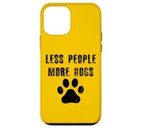Meno persone Più cani Cucciolo Cane Amore Custodia per iPhone 12 mini