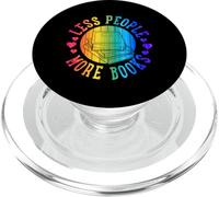Meno persone Più libri Bibliotecario Letterario PopSockets PopGrip per MagSafe