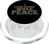 Meno rumore Più pace Amante della natura all'aperto PopSockets PopGrip per MagSafe