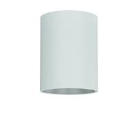 Meno Spot Bianco Argento Rotondo Moderno Versatile Plafoniera Corridoio Luce Eye
