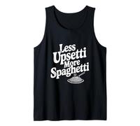 Meno Upsetti più Spaghetti Pasta Amante Umorismo Canotta