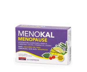 MENOKAL MENOPAUSE rimedio per la donna in menopausa che vuole dimagrire 30 compresse