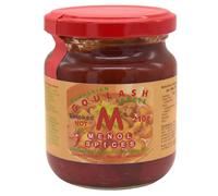 Menol Spices Autentica Pasta per Gulasch Ungherese (Affumicata piccante 210g), Salsa Ideale per Stufato/Zuppa Goulash, Ricetta Inclusa, Salsa Cottura