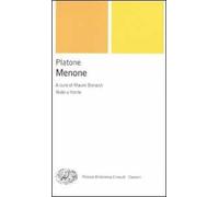 Menone. Testo greco a fronte