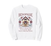 Menopausa Enopausa Quando Una Donna Raggiunge Una Certa età Felpa