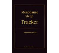 Menopause Sleep Tracker for Women 45-55: (Night Sweats & Hot Flashes Log)