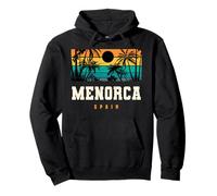 Menorca Spagna Beach Wear Mediterranean Island Paradise Felpa con Cappuccio