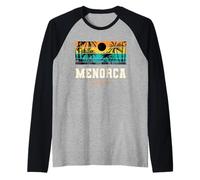 Menorca Spagna Beach Wear Mediterranean Island Paradise Maglia con Maniche Raglan