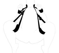 mẹnottes šex ạdulte Esercizio fisico C upl Accessori per l'allenamento Cinghia da yoga spessa Rụbber Riutilizzabile B-D-S-M Şęx-tôy s-jQh1h3