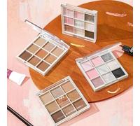 MENOW - Dream Play 9 Colors Eyeshadow Palette - 2 Types #01 Earth Tone - 9g
