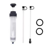 MENQANG Syringe,Automotive Fluid Extractor Pump,Manual Fuel Suction & Filler, Fluid Oil Change Evacuator for Engine, Transmission, Car Brake Fluid, Coolant (200CC)