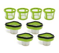 MenQind Confezione da 4 filtri HEPA + 4 filtri a rete per aspirapolvere Bissell Pet Hair Eraser Hand Vacuum Cleaner, verde