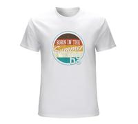 Men's 50Th Birthday Gift 1969 Retro Summer of 69 - Standard T-Shirts White M
