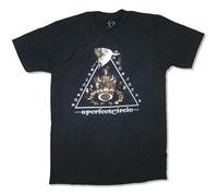 Men's A Perfect Circle Surrender To Gravity Spring Tour Black New T-Shirts Black XL