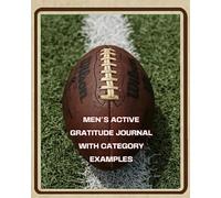 Men's Active Gratitude Journal with Category Examples