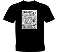 Men's Adicts T Shirt Punk Rock Adicts Black L