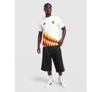 Mens adidas AS Roma Stadium T-Shirt - Bianco, bianco S