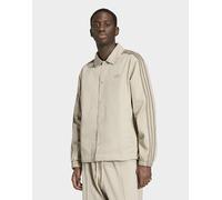 Mens adidas Coach Jacket 3-stripes - Beige, beige 2XL