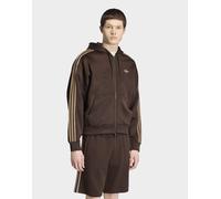Mens adidas Felpa con cappuccio adicolor Spacer Oversize - Marrone, marrone XL