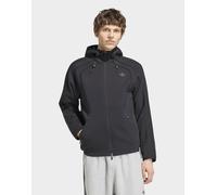 Mens adidas Felpa Con Cappuccio Con Linee Di Taglio Spacer Teamgeist 26 - Nero, nero S