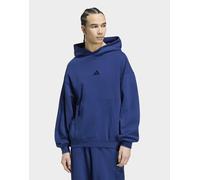 Mens adidas Felpa Con Cappuccio Kit Small Logo - Blu, blu 3XL