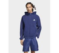 Mens adidas FELPA CON CAPPUCCIO STADIUM SMALL LOGO - Blu, blu S