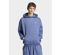 Mens adidas Felpa Con Cappuccio Trefoil Essentials Melange Loose - Blu, blu XS