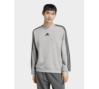 Mens adidas Felpa Essentials 3 strisce French Terry - Grigio, grigio M