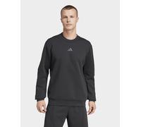 Mens adidas Felpa Girocollo Designed For Training - Nero, nero M