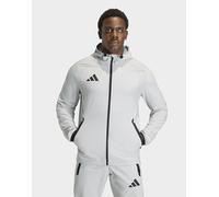 Mens adidas Giacca A Vento Tiro Travel - Grigio, grigio S
