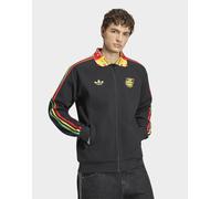 Mens adidas Giacca Away Anthem Giamaica X Bob Marley - Nero, nero XL