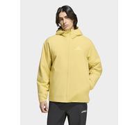 Mens adidas Giacca Con Cappuccio Terrex Multi Essentials Climaproof Insulated - Giallo, giallo 2XL
