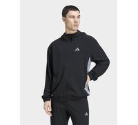 Mens adidas GIACCA DA ALLENAMENTO TECH APPAREL COLOUR BLOCK - Nero, nero 2XL