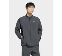 adidas Originals - Tech Trefoil Essentials - Felpa sportiva con cappuccio e zip grigio notte 2XL