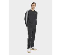 Mens adidas Girocollo Oversize Adicolor A 3 Strisce - Nero, nero 2XS