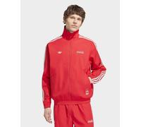 Mens adidas ICONICA GIACCA DA ALLENAMENTO X COCA-COLA SPORT FIREBIRD - Rosso, rosso L