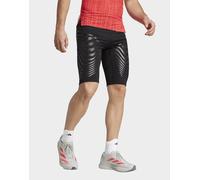 Mens adidas Leggings Corti Da Running Adizero Control - Nero, nero 2XL