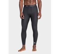 Mens adidas Leggings Lunghi Da Allenamento Techfit Compression - Nero, nero 2XL