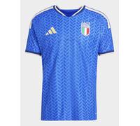 Adidas Italy 26/27 Authentic Home Short Sleeve T-shirt Blu XS Uomo