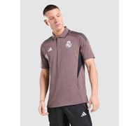 Mens adidas Maglia Polo Tiro 25 Real Madrid - Viola, viola L